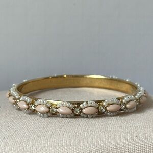 J. Crew Ornate Gold Bracelet